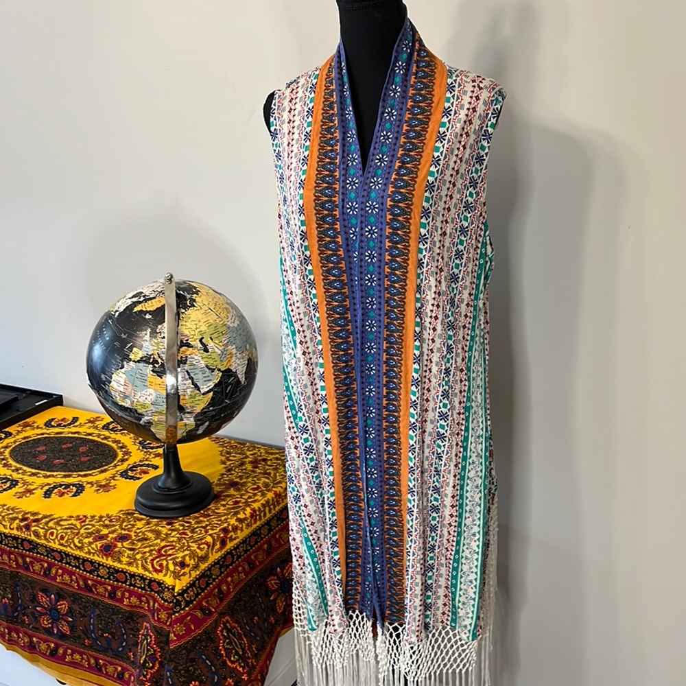 Perfect vest for music festivals and summer fun!